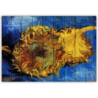 Картины Подсолнухи - Ван Гог, ART, Creative Wood